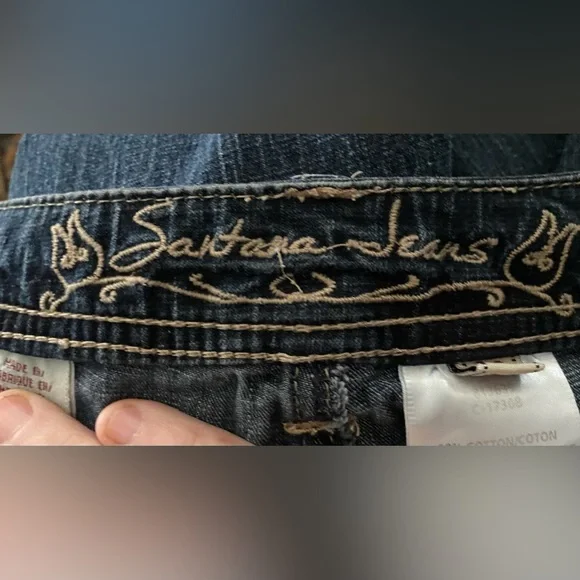 Santana Jeans Capris, 36  Winter Sale - Picture 9 of 10